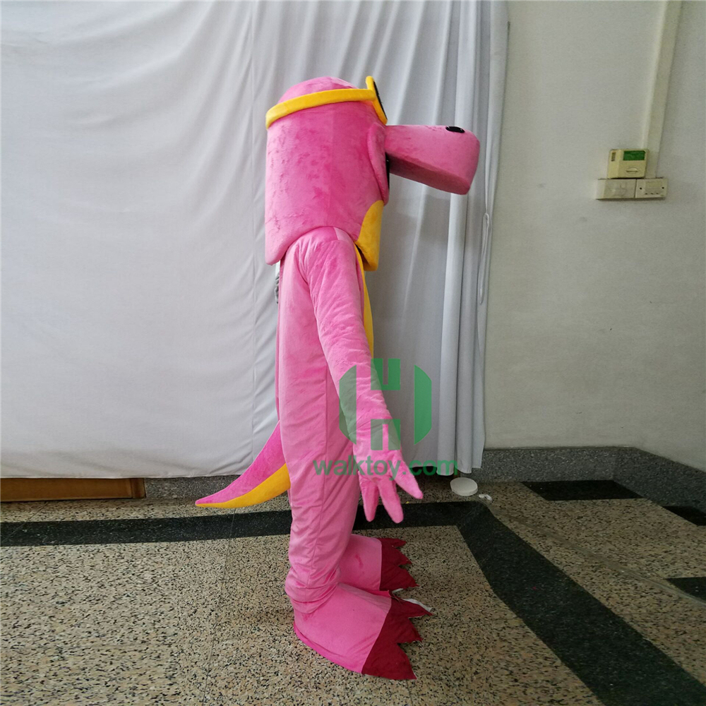 Pink Dinosaur with glasses EVA Cosplay Costume Festivals Carnivals Christmas Party Halloween Parade Plush Cartoon Character Mascot Costume for Shopping Mall Events,Schoole Events,Performance,Big Mascot,Pink Dinosaur with glasses EVA Cosplay Costume Festivals Carnivals Christmas Party Halloween Parade Plush Cartoon Character Mascot Costume for Shopping Mall Events,Schoole Events,Performance