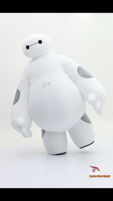 Big Hero BAYMAX Mascot Costume Party Show Giant Plush Inflatable Adult Party Event Mascot Cartoon Fancy Dress Character Costume,Big Mascot,BAYMAX Mascot Costume Party Show Giant Plush Inflatable Adult Party Event Mascot Cartoon Fancy Dress Character Costume