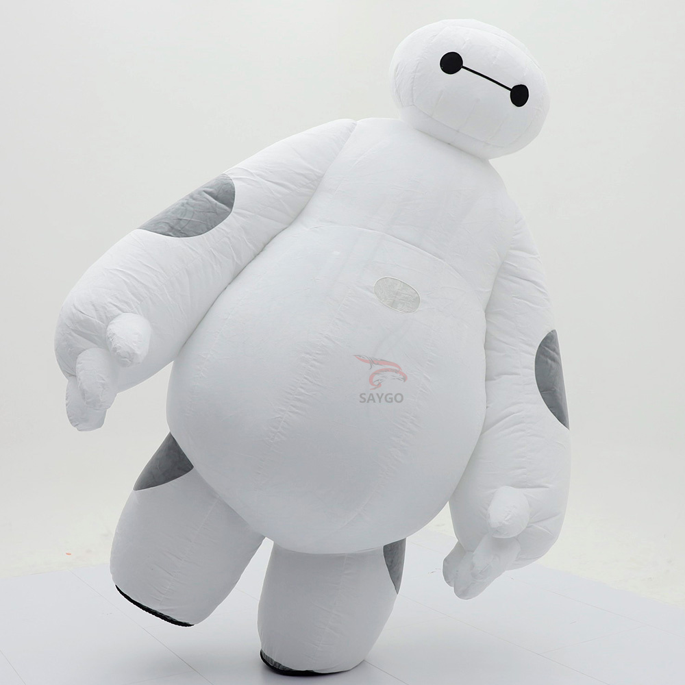 Big Hero BAYMAX Mascot Costume Party Show Giant Plush Inflatable Adult Party Event Mascot Cartoon Fancy Dress Character Costume,Big Mascot,BAYMAX Mascot Costume Party Show Giant Plush Inflatable Adult Party Event Mascot Cartoon Fancy Dress Character Costume