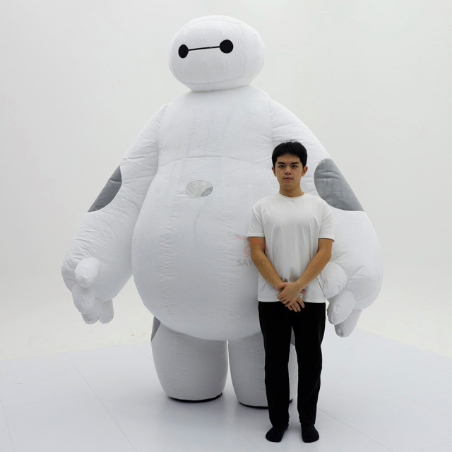 Big Hero BAYMAX Mascot Costume Party Show Giant Plush Inflatable Adult Party Event Mascot Cartoon Fancy Dress Character Costume,Big Mascot,BAYMAX Mascot Costume Party Show Giant Plush Inflatable Adult Party Event Mascot Cartoon Fancy Dress Character Costume