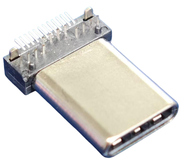 OTG-24PIN TYPE C PLUG R/A SMT+DIP TYPE CONNECTOR
