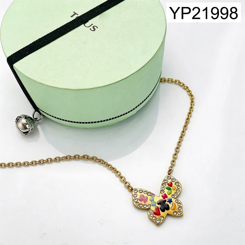 Level B Stainless Steel New Trendy Women Jewelry Animal Golden Pendant
