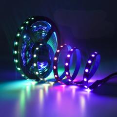 High Quality SM16703 Programmable RGB Iridescent Light Strip 20 Segments 60 Lights Black Bare Board Consumer Electronics,murenled,High Quality SM16703 Programmable RGB Iridescent Light Strip 20 Segments 60 Lights Black Bare Board Consumer Electronics