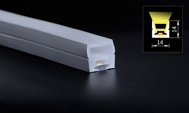 Easy installation 24V waterproof white silicone light strip. Suitable for landscape lighting decoration.,murenled,Wholesale 24V White Silicone Strip IP65 Landscape