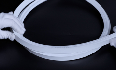 Easy installation 24V waterproof white silicone light strip. Suitable for landscape lighting decoration.,murenled,Wholesale 24V White Silicone Strip IP65 Landscape