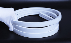 Wholesale W20*H10 24V 220V 8mm wide IP68 waterproof grade SMD2835 LED silicone light strip, suitable for outdoor landscapes and home decoration. It can be freely cut.,murenled,IP68 LED Strip W20*H10 24V/220V 8mm for Outdoor/Home