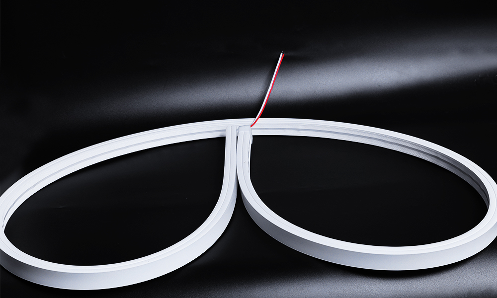 Wholesale W20*H14mm 24V 220V 8mm wide IP68 waterproof grade SMD2835 LED silicone light strip, suitable for outdoor landscapes and home decoration. It can be freely cut.,murenled,IP68 LED Strip W20*H14 24V/220V 8mm for Outdoor/Home