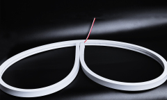 Wholesale W20*H14mm 24V 220V 8mm wide IP68 waterproof grade SMD2835 LED silicone light strip, suitable for outdoor landscapes and home decoration. It can be freely cut.,murenled,IP68 LED Strip W20*H14 24V/220V 8mm for Outdoor/Home