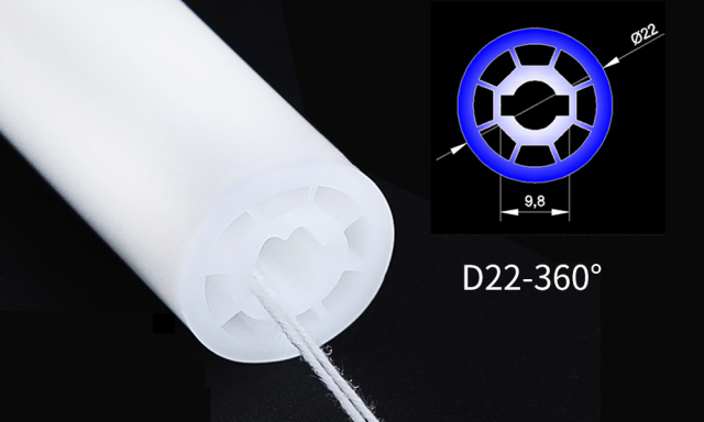 Bulk Round Silicone Tubing for LED Strips - Multiple Specs Available for Landscape Lighting,murenled,Wholesale LED light strips with round silicone sleeves