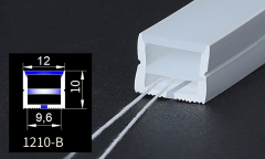 Wholesale LED light strips with silicone sheaths, featuring forward light emission, suitable for indoor/outdoor environments, with waterproof design, and available in various lengths.,murenled,Wholesale LED light strips with silicone sleeves
