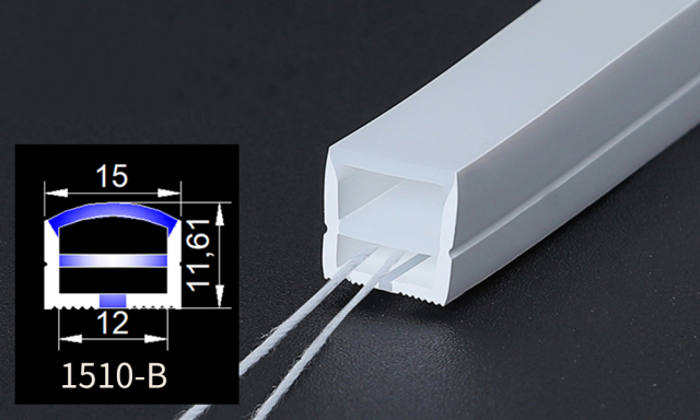 Wholesale LED light strips with silicone sheaths, featuring forward light emission, suitable for indoor/outdoor environments, with waterproof design, and available in various lengths.,murenled,Wholesale LED light strips with silicone sleeves