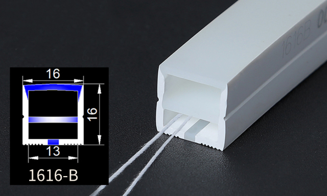 Wholesale LED light strips with silicone sheaths, featuring forward light emission, suitable for indoor/outdoor environments, with waterproof design, and available in various lengths.,murenled,Wholesale LED light strips with silicone sleeves