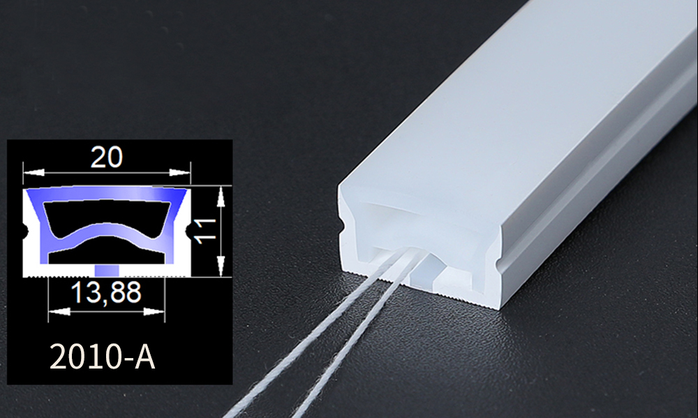 Wholesale LED light strips with silicone sheaths, featuring forward light emission, suitable for indoor/outdoor environments, with waterproof design, and available in various lengths.,murenled,Wholesale LED light strips with silicone sleeves