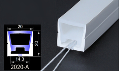 Wholesale LED light strips with silicone sheaths, featuring forward light emission, suitable for indoor/outdoor environments, with waterproof design, and available in various lengths.,murenled,Wholesale LED light strips with silicone sleeves