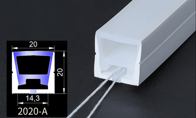 Wholesale LED light strips with silicone sheaths, featuring forward light emission, suitable for indoor/outdoor environments, with waterproof design, and available in various lengths.,murenled,Wholesale LED light strips with silicone sleeves