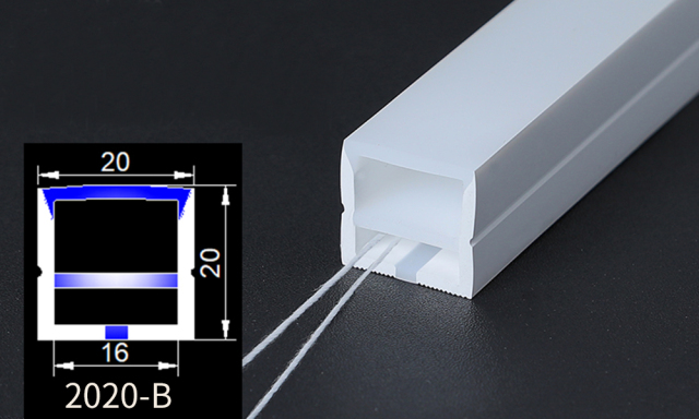 Wholesale LED light strips with silicone sheaths, featuring forward light emission, suitable for indoor/outdoor environments, with waterproof design, and available in various lengths.,murenled,Wholesale LED light strips with silicone sleeves