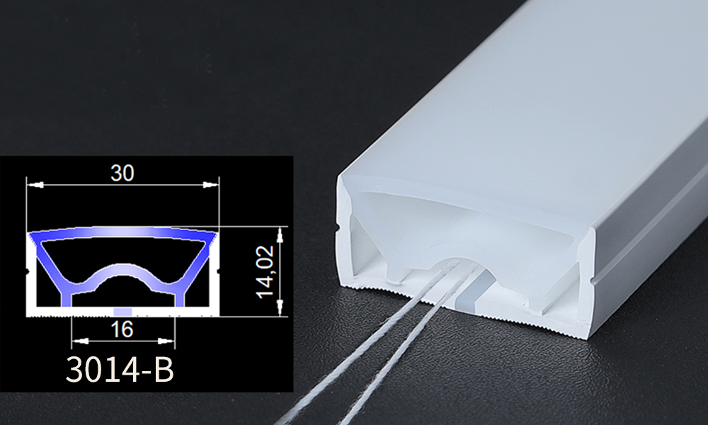 Wholesale LED light strips with silicone sheaths, featuring forward light emission, suitable for indoor/outdoor environments, with waterproof design, and available in various lengths.,murenled,Wholesale LED light strips with silicone sleeves