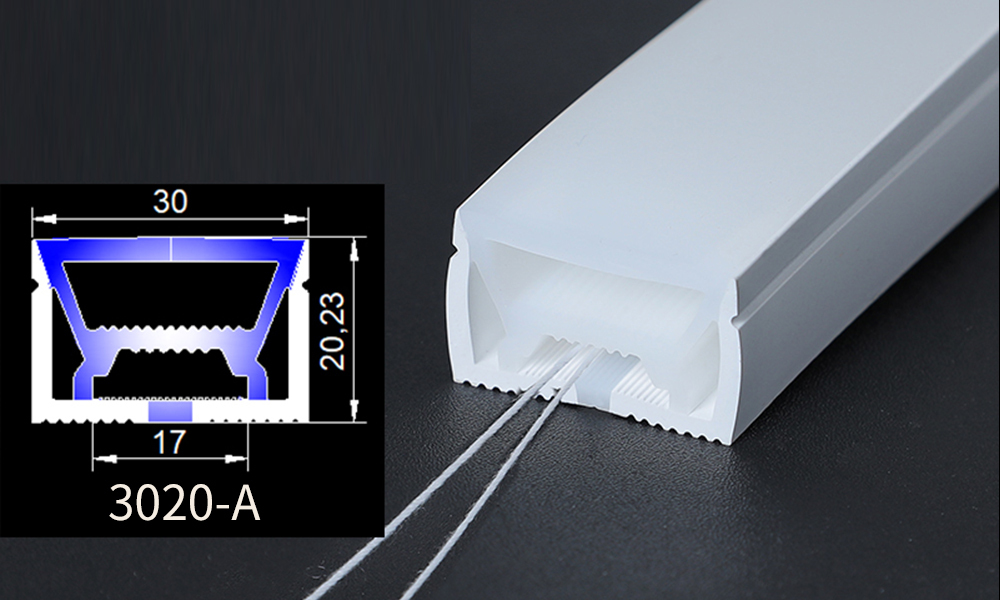 Wholesale LED light strips with silicone sheaths, featuring forward light emission, suitable for indoor/outdoor environments, with waterproof design, and available in various lengths.,murenled,Wholesale LED light strips with silicone sleeves