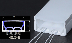 Wholesale LED light strips with silicone sheaths, featuring forward light emission, suitable for indoor/outdoor environments, with waterproof design, and available in various lengths.,murenled,Wholesale LED light strips with silicone sleeves