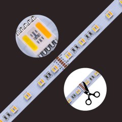 24V RGBWW 5050 LED Strip Lights - 5-in-1 Rainbow Chasing Effect, Wholesale Engineering Lighting,murenled,24V RGBWW 5-in-1 LED Strip, Wholesale