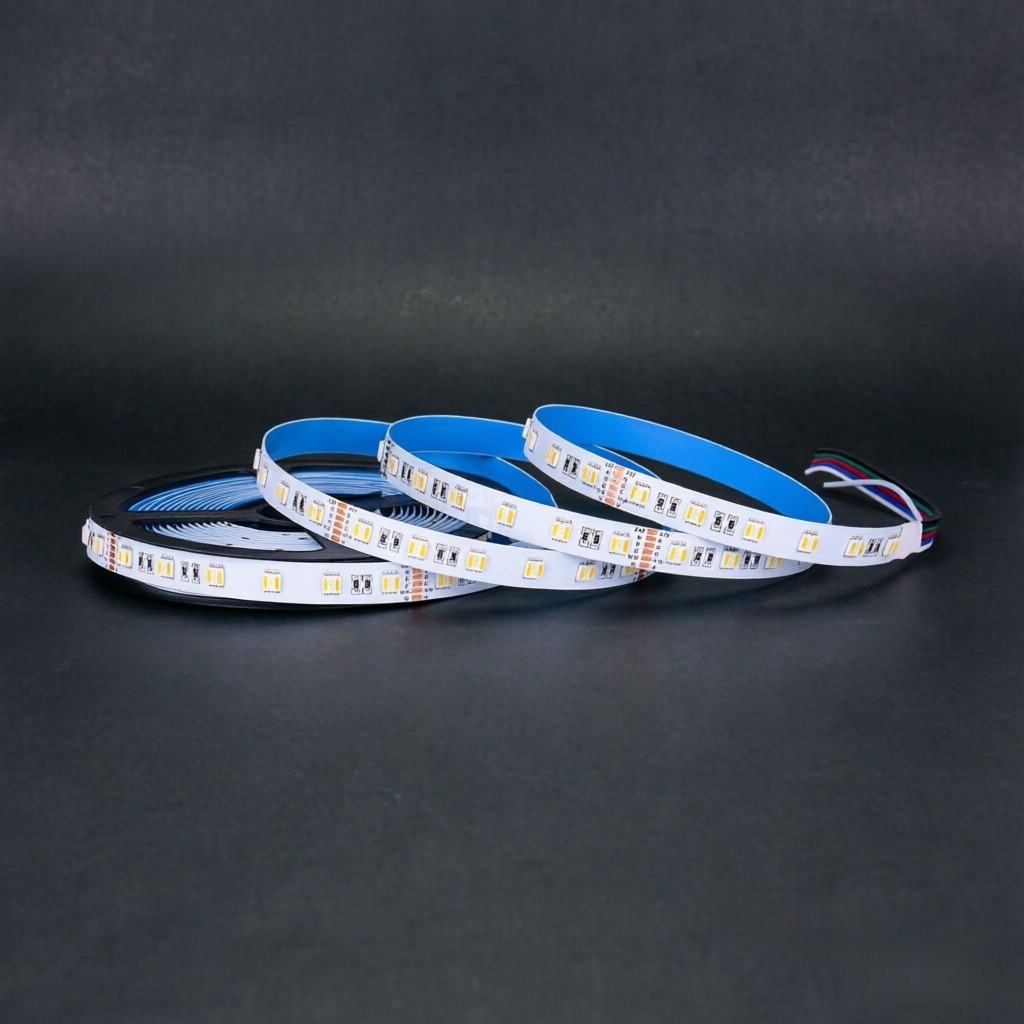 24V RGBWW 5050 LED Strip Lights - 5-in-1 Rainbow Chasing Effect, Wholesale Engineering Lighting,murenled,24V RGBWW 5-in-1 LED Strip, Wholesale