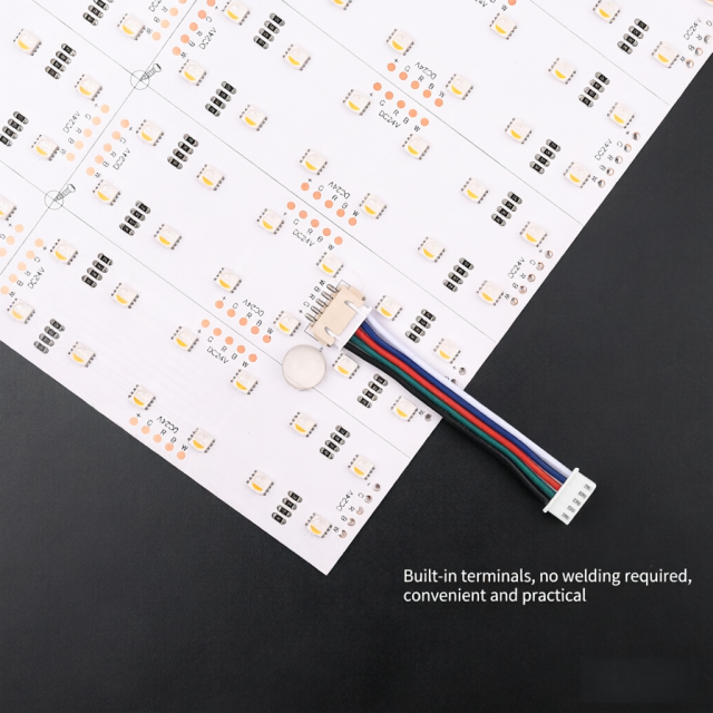 Wholesale 5050 RGBW Flexible LED Panel | Luxury Stone Backlight | Cuttable & Bendable | Smart Bluetooth/WiFi Control | Island/Backdrop Ambient Light,murenled,Wholesale 5050 RGBW Smart LED Panel for Stone