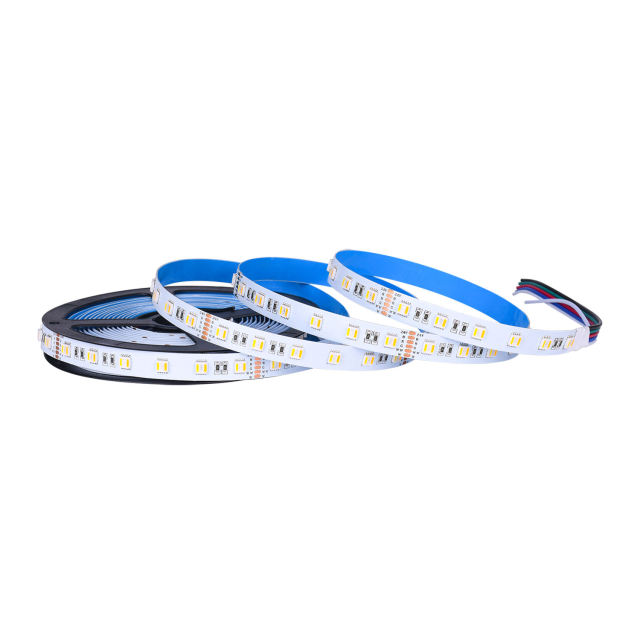 24VDC Highest Density 5-in-1 5050 RGBWW (RGB+Warm White+Daylight) 112LEDs/m Bright RGBCCT LED Strip for  DIY Home Decoration,murenled,24V High Density 5050 RGBWW LED Strip 112LEDs/m DIY