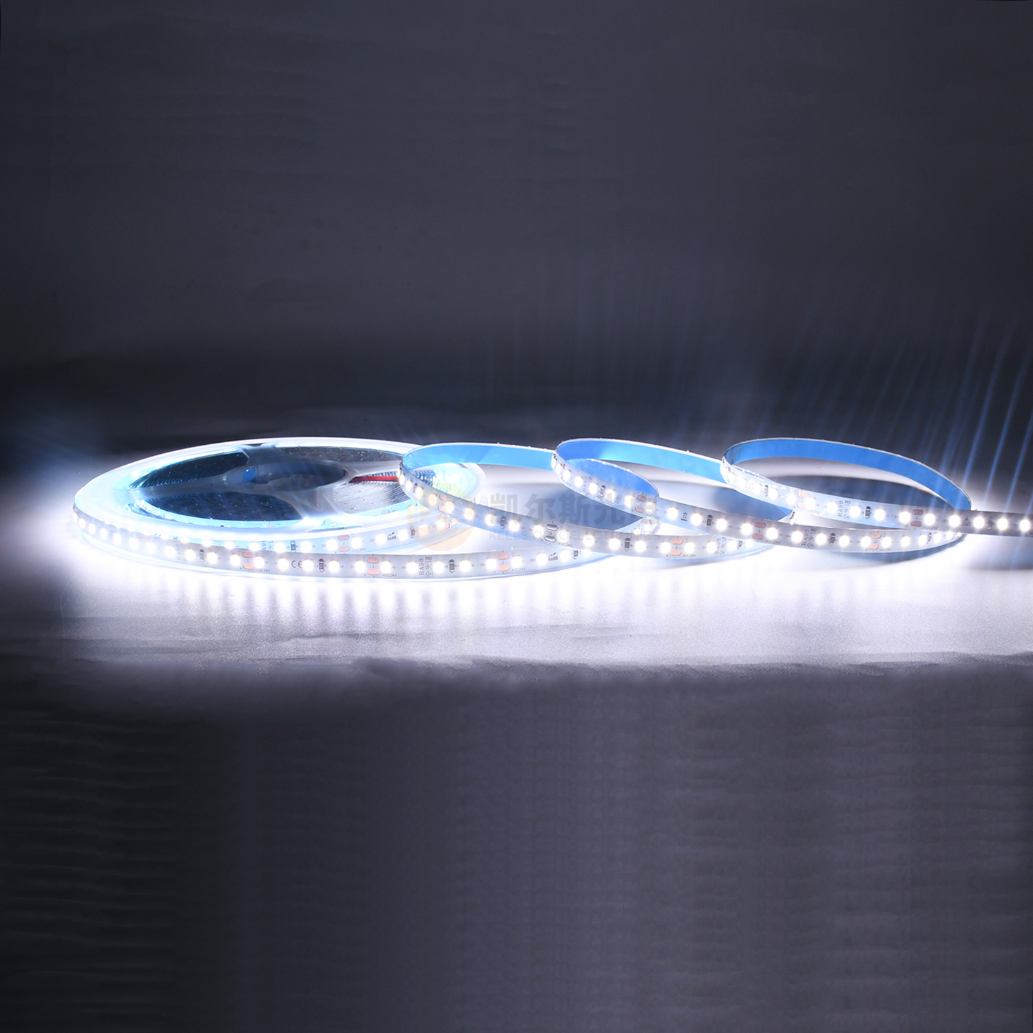 2835 SMD LED Strip Light | 120LEDs/m, 10W/m, DC12V/DC24V, FPC+Copper, Warm/Neutral/Cool White, WiFi/Bluetooth Smart Control,murenled,Flexible 2835 LED Strip 12V/24V Smart Control