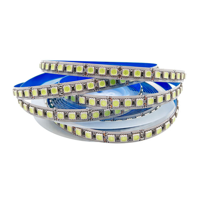 SMD 5050 single-color LED strip, 60/120 LEDs/m. DC12V/24V, uniform light. FPC, cuttable. Warm/Neutral/Cool White. Ideal for home & commercial high-brightness lighting.,murenled,5050 Mono LED Strip 60/120LED 12V/24V Wholesale