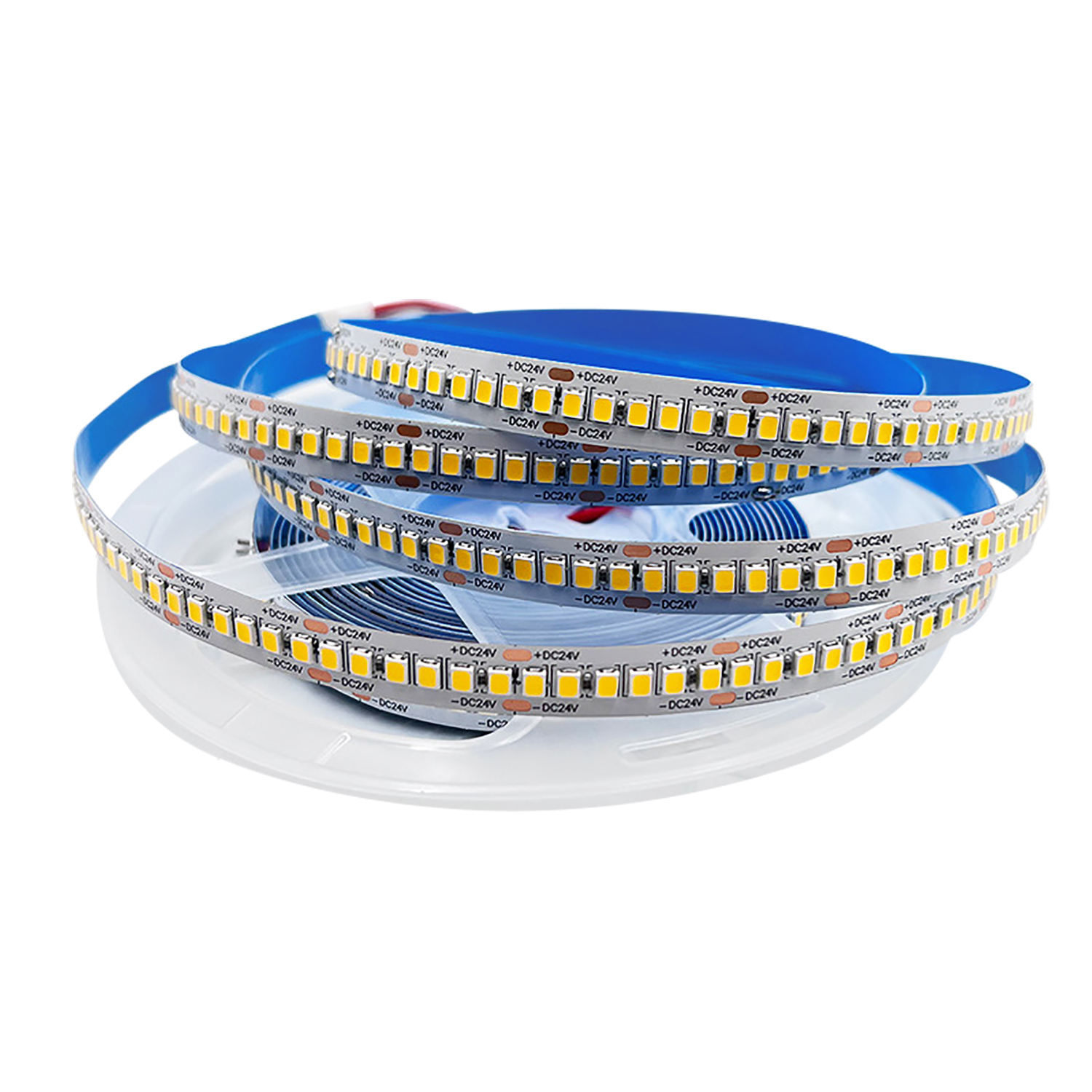 High-Brightness 2835 LED Strip Light (240 LEDs/m) - 12V/24V Flexible Tape with Warm/Neutral/Cool White Options, Vulcanization-Resistant for Commercial & Residential Lighting,murenled,2835 LED Strip 240LEDs/m 12V/24V Flexible Tape