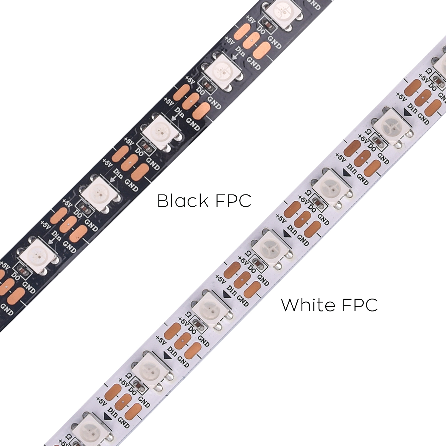 5050 SMD RGB Colorful Flowing LED Light Strip - 5V Low-Voltage Chromatic Soft Light Bar, suitable for commercial lighting, bars, KTVs and outdoor lighting enhancement,murenled,Wholesale 5050 RGB Colorful Flowing Light Strip