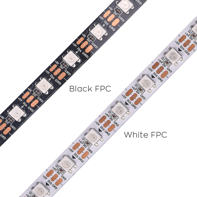 5050 SMD RGB Colorful Flowing LED Light Strip - 5V Low-Voltage Chromatic Soft Light Bar, suitable for commercial lighting, bars, KTVs and outdoor lighting enhancement,murenled,Wholesale 5050 RGB Colorful Flowing Light Strip
