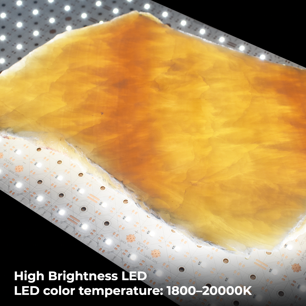 Flexible 2835 LED Light Sheet Roll - 24V White 3000K Ultra-Thin Paper-Like Panel, Cuttable Soft Light Strip for Kitchen Backlighting,murenled,24V 3000K Flexible LED Sheet Roll Cuttable Ultra-Thin