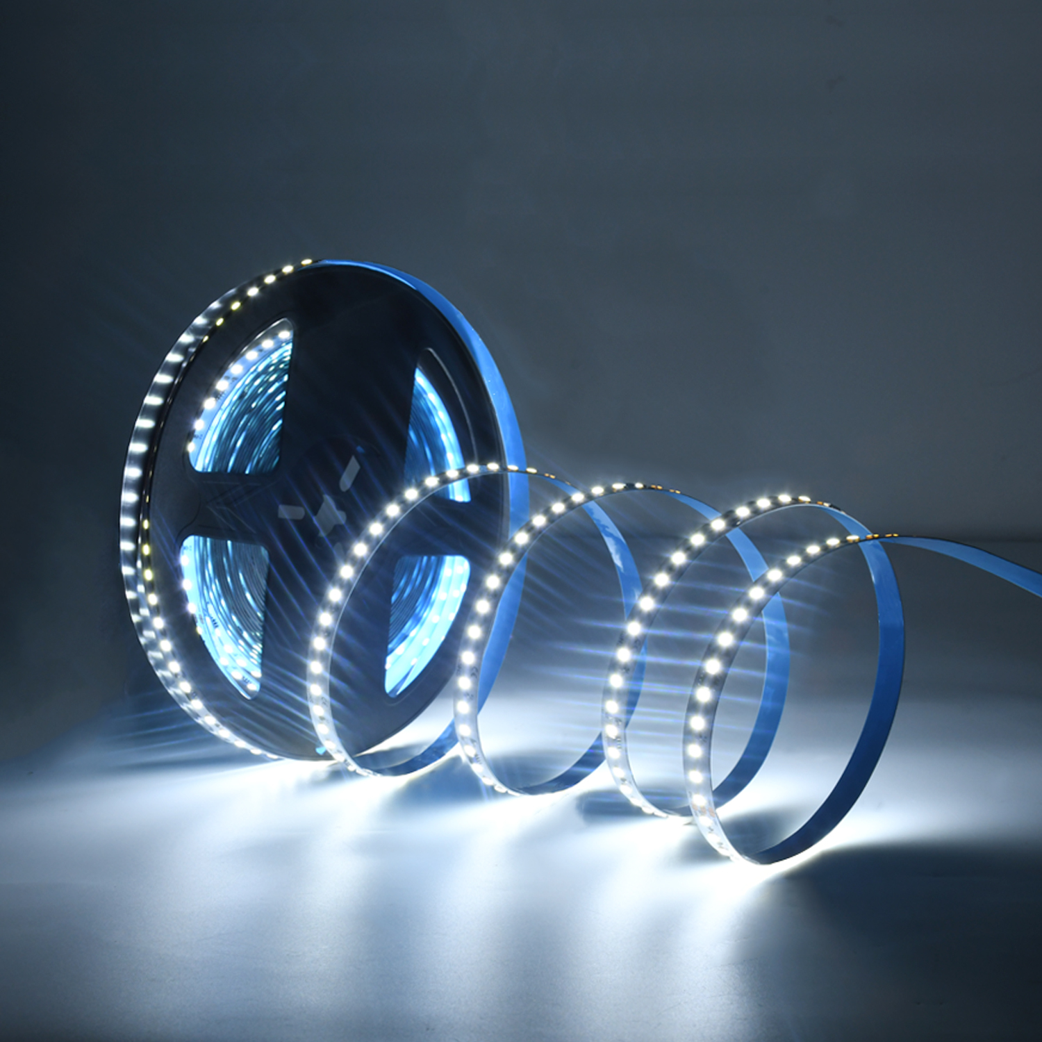 2835 Single-Color Running Water LED Strip, DC24V, 126LEDs/m, IP20 Bare Board, Smart Control & Dimming for Commercial & Home Ambience,murenled,Wholesale 2835 single-color continuous light strips