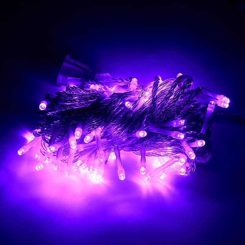 LED star-shaped colored light string, IP44 waterproof, suitable for indoor and outdoor Christmas, garden party, wedding and festival lighting,murenled,LED star-shaped colored light string,