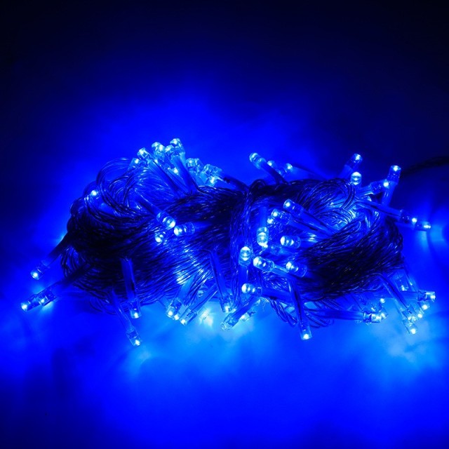 LED star-shaped colored light string, IP44 waterproof, suitable for indoor and outdoor Christmas, garden party, wedding and festival lighting,murenled,LED star-shaped colored light string,