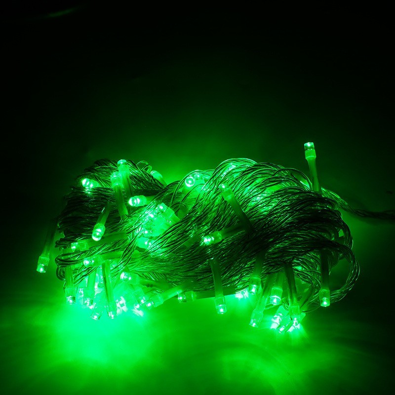 LED star-shaped colored light string, IP44 waterproof, suitable for indoor and outdoor Christmas, garden party, wedding and festival lighting,murenled,LED star-shaped colored light string,