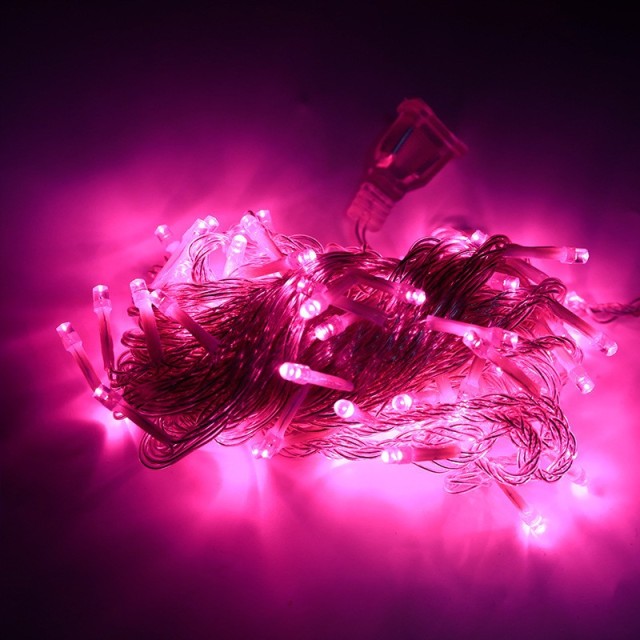 LED star-shaped colored light string, IP44 waterproof, suitable for indoor and outdoor Christmas, garden party, wedding and festival lighting,murenled,LED star-shaped colored light string,