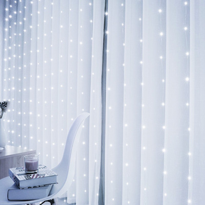 USB Copper Wire Curtain Lights with Remote - 8 Flashing Modes & Dimmable, Waterproof LED Icicle String Lights for Bedroom, Wedding, Party Decor (3x3m/3x2m/3x1m),murenled,Wholesale USB copper wire curtain lamp strings