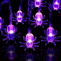 Halloween Pumpkin Ghost Bat Combo String Lights — Multi-Shape LED Atmosphere Lights, Perfect for Bars, KTVs, Show Windows & Malls,murenled,Halloween themed decorative LED light string