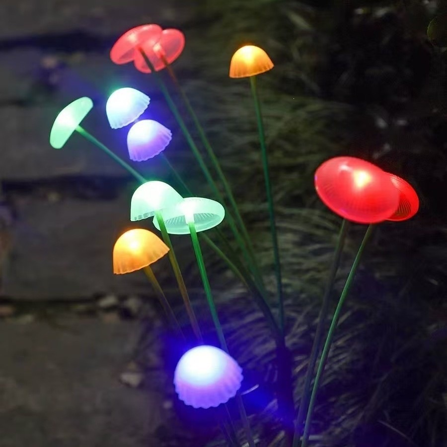 Solar Jellyfish Garden Light — Smart Light Control, Auto-On at Dusk, Create a Dreamy Garden Ambiance,murenled,Solar Jellyfish Garden Light — Smart Light Control