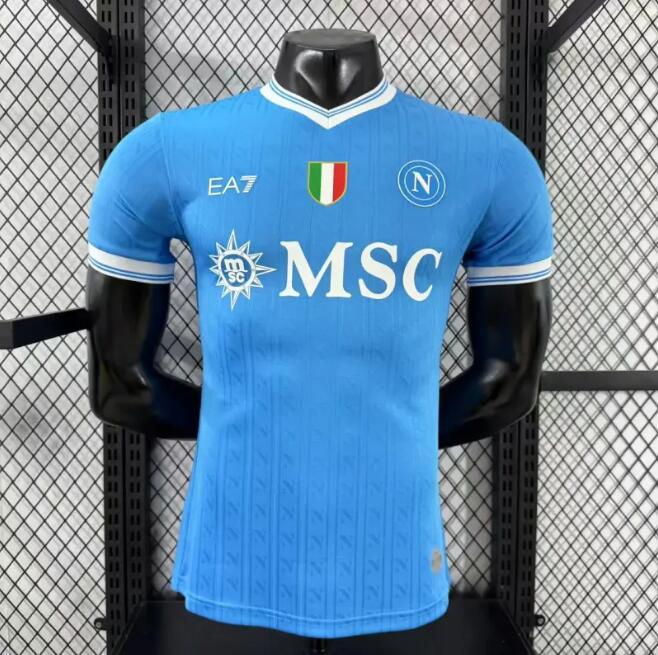 2025/26 Napoli Home soccer Jersey Player Version