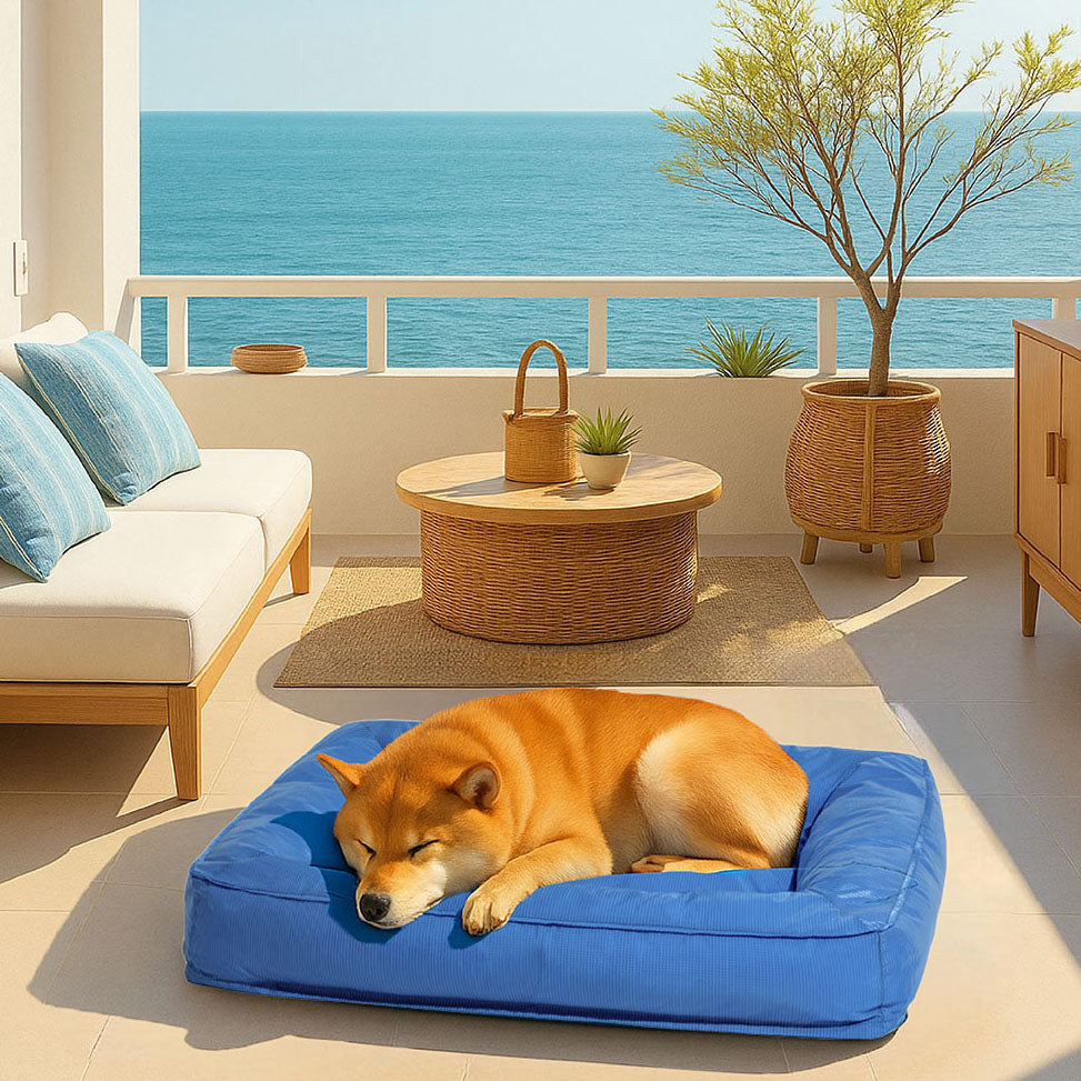 Zozooy Fully Enclosed Waterproof Dog Bed