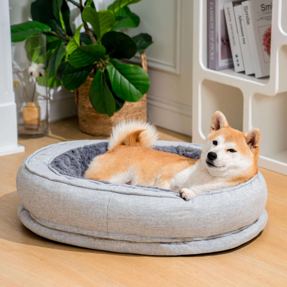 Zozooy Donut Dog Bed