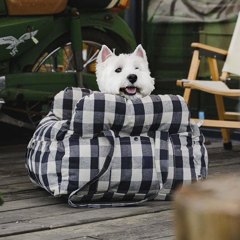 Zozooy Portable Car Dog Bed