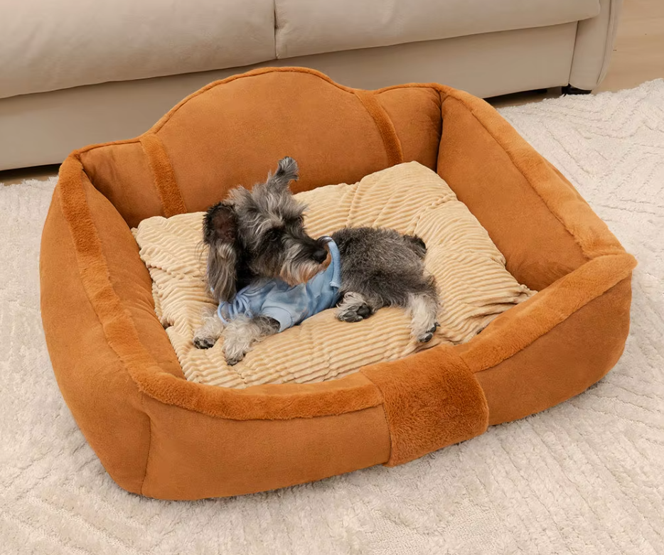 Zozooy Retro Large Calming Comfort Dog Sofa Bed