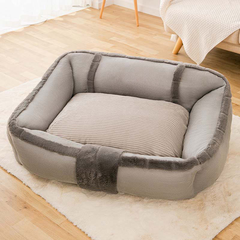 Zozooy Retro Large Calming Comfort Dog Sofa Bed
