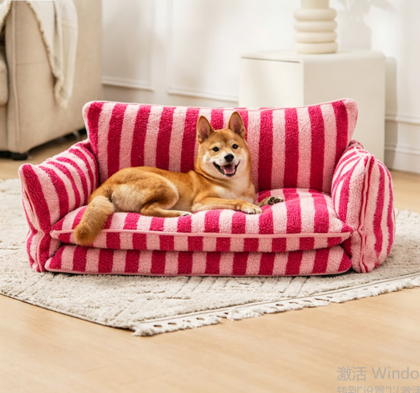 Zozooy Lamb Fleece Sofa Bed