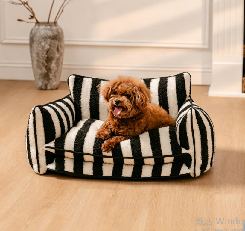 Zozooy Lamb Fleece Sofa Bed