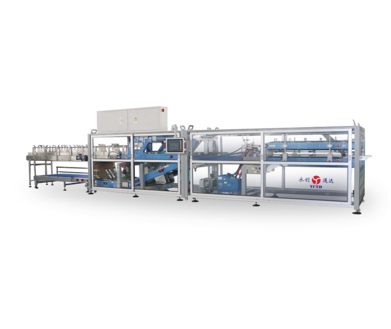 YCZX45 Cardboard Wrapping Case Packer,Hanmei Machinery,YCZX45 Cardboard Wrapping Case Packer